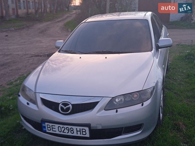 2007 Mazda 6, VIN JMZGG14F681725456:plate — фото 1 (autoria)