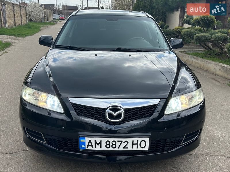 2007 Mazda 6, VIN JMZGG12F771695818:plate — фото 1 (autoria)