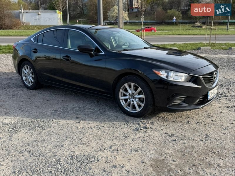 2015 Mazda 6, VIN JM1GJ1U57G1405316:plate — photo 1 (autoria)