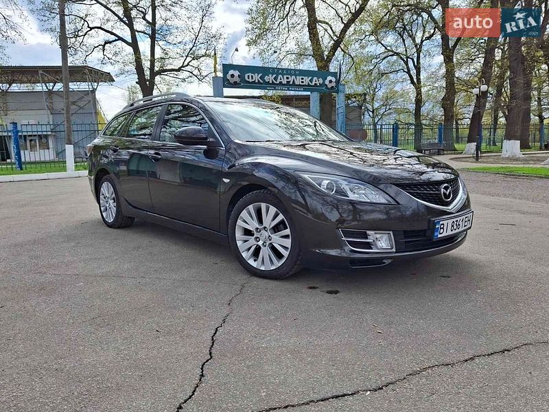 2009 Mazda 6, VIN JMZGH19B601226686:plate — фото 1 (autoria)
