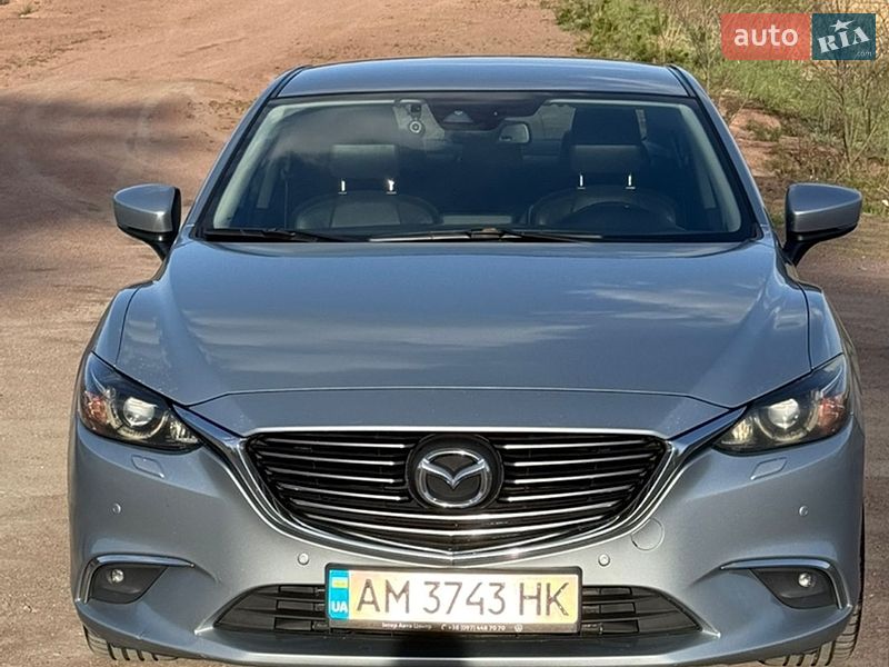 2017 Mazda 6, VIN JMZGJ621801524011:plate — фото 1 (autoria)