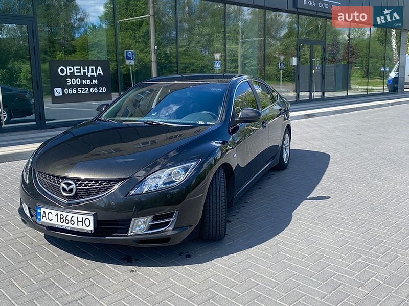 2008 Mazda 6, VIN JMZGH14D601180093:plate — фото 1 (autoria)