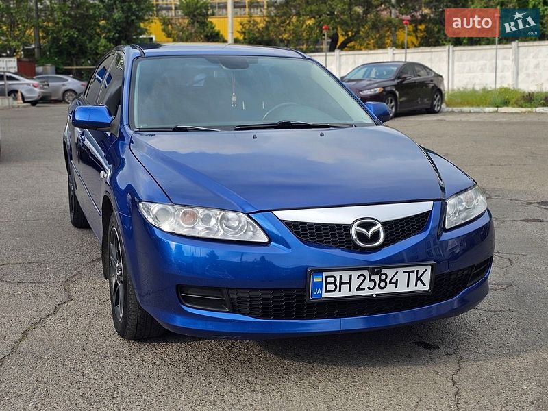2005 Mazda 6, VIN JMZGG14F761639263:plate — фото 1 (autoria)