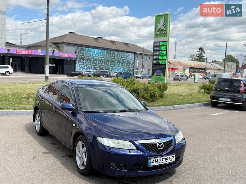 Ліфтбек Mazda 6 2003 в Житомирі