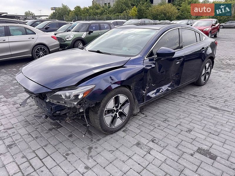 2016 Mazda 6, VIN JM1GL1W5XH1108694:plate — фото 1 (autoria)