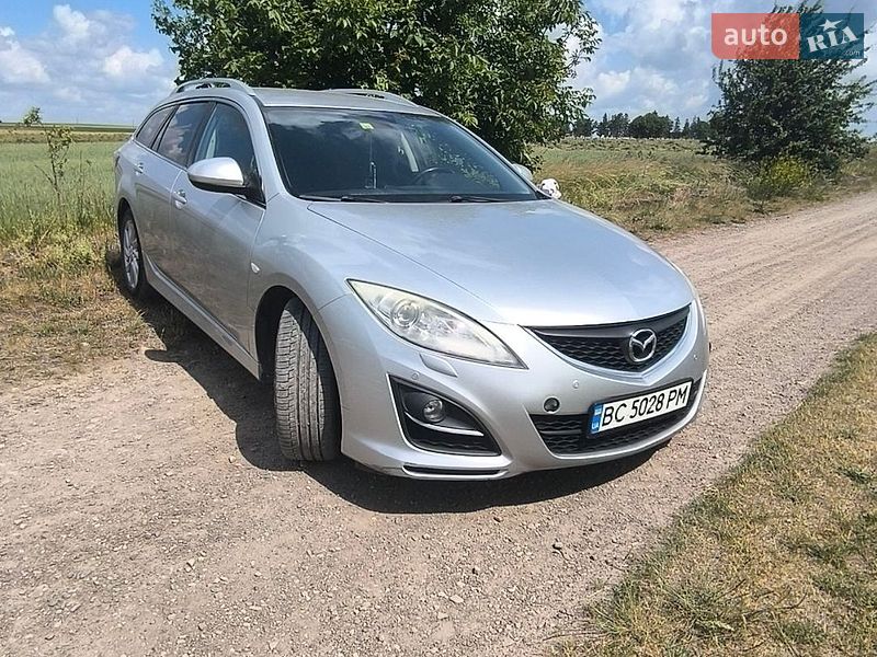 2010 Mazda 6, VIN JMZGHA9B601426386:plate — фото 1 (autoria)