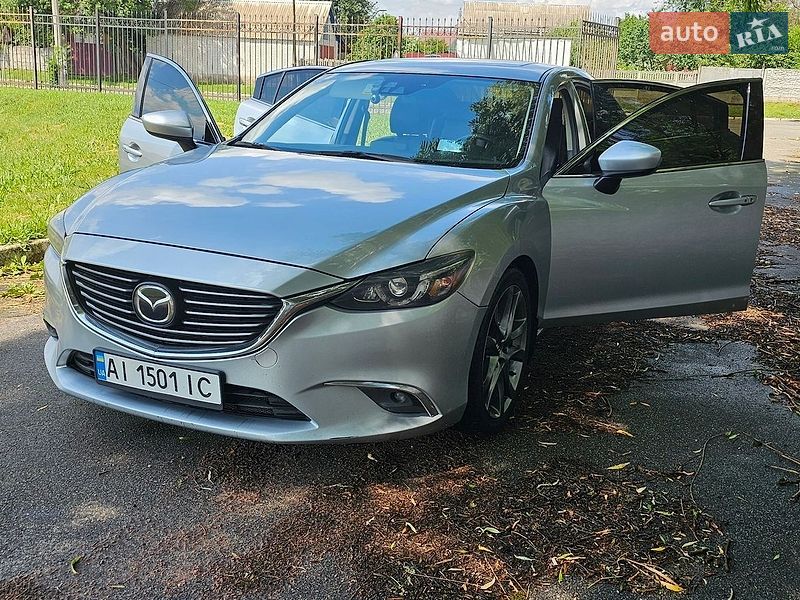 2015 Mazda 6, VIN JM1GJ1W5XG1458766:plate — фото 1 (autoria)