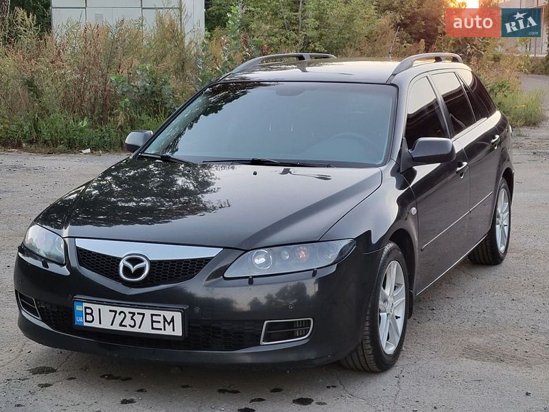 Універсал Mazda 6 2007 в Полтаві