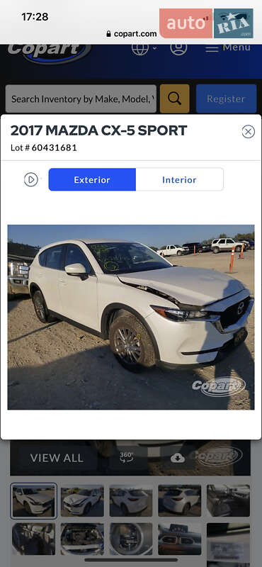Внедорожник / Кроссовер Mazda CX-5 2017 в Украинке