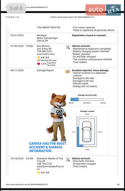 Внедорожник / Кроссовер Mazda CX-5 2022 в 