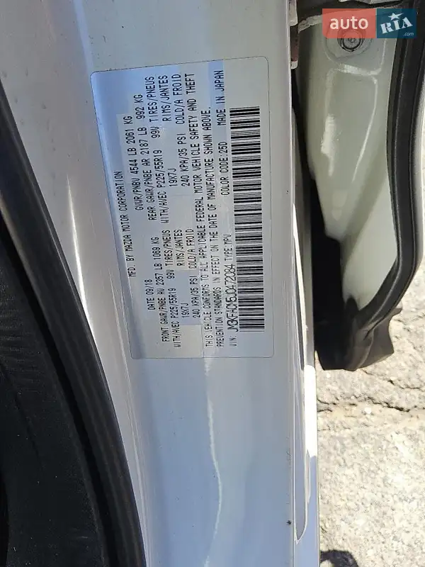 AUTO.RIA – Продам Мазда СХ-5 2018 бензин 2.5 позашляховик