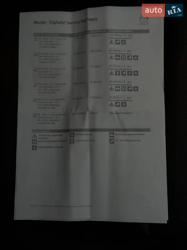 Позашляховик / Кросовер Mazda CX-5 2016 в Чернігові документ