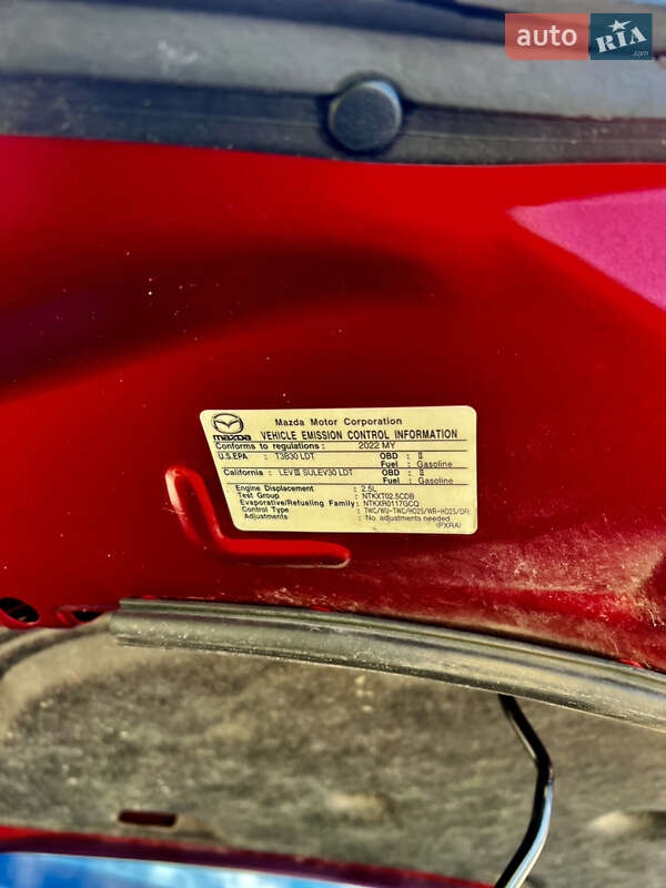 Внедорожник / Кроссовер Mazda CX-5 2022 в Полтаве фото 31 Внедорожник / Кроссовер Mazda CX-5 2022 в Полтаве