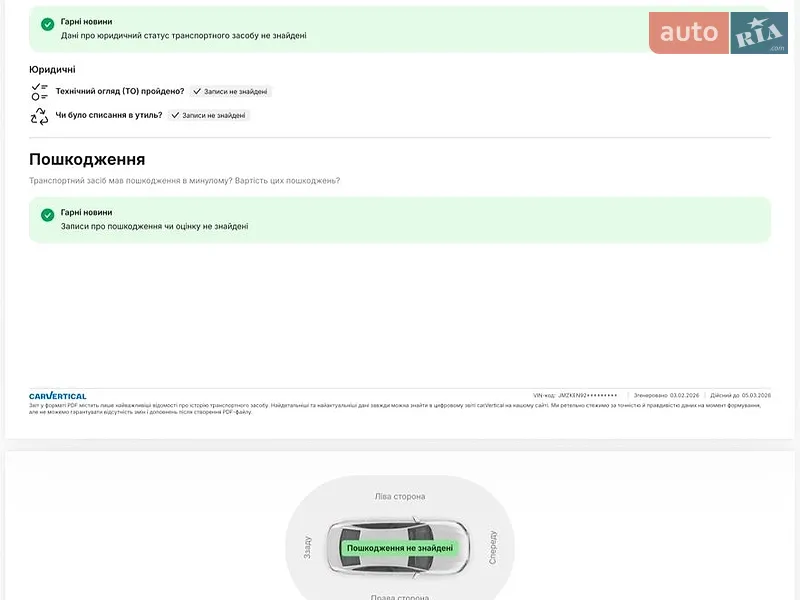 Внедорожник / Кроссовер Mazda CX-5 2013 в Ровно документ