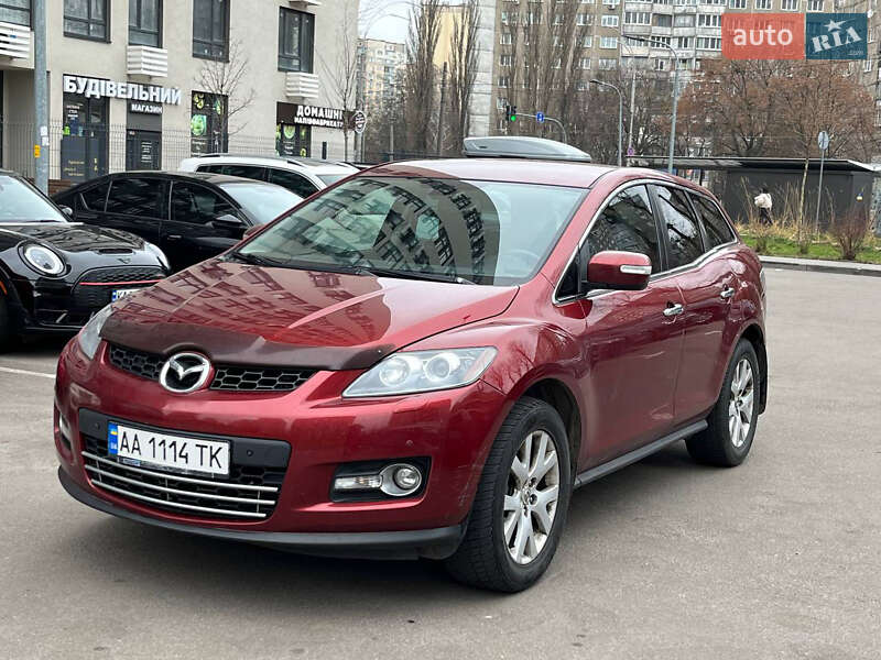 2008 Mazda CX-7, VIN JMZER893800118685:plate — фото 1 (autoria)