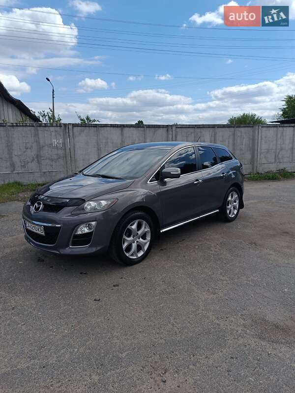 2010 Mazda CX-7, VIN JMZER893800215054:plate — фото 1 (autoria)