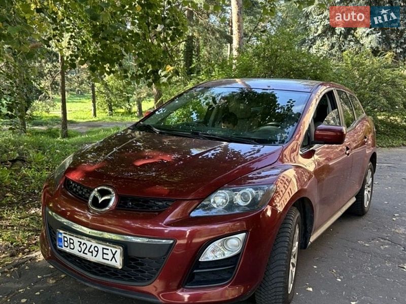 2011 Mazda CX-7, VIN JM3ER2C56C0414555:plate — zdjęcie 1 (autoria)