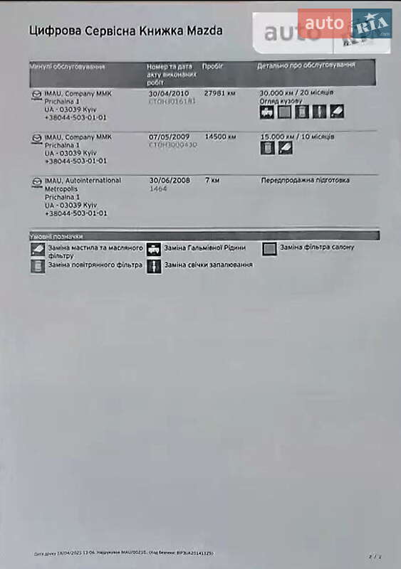 Позашляховик / Кросовер Mazda CX-9 2008 в Києві