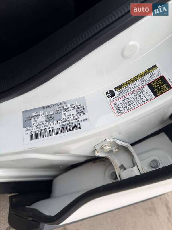 Внедорожник / Кроссовер Mazda CX-9 2018 в Одессе фото 6 Внедорожник / Кроссовер Mazda CX-9 2018 в Одессе