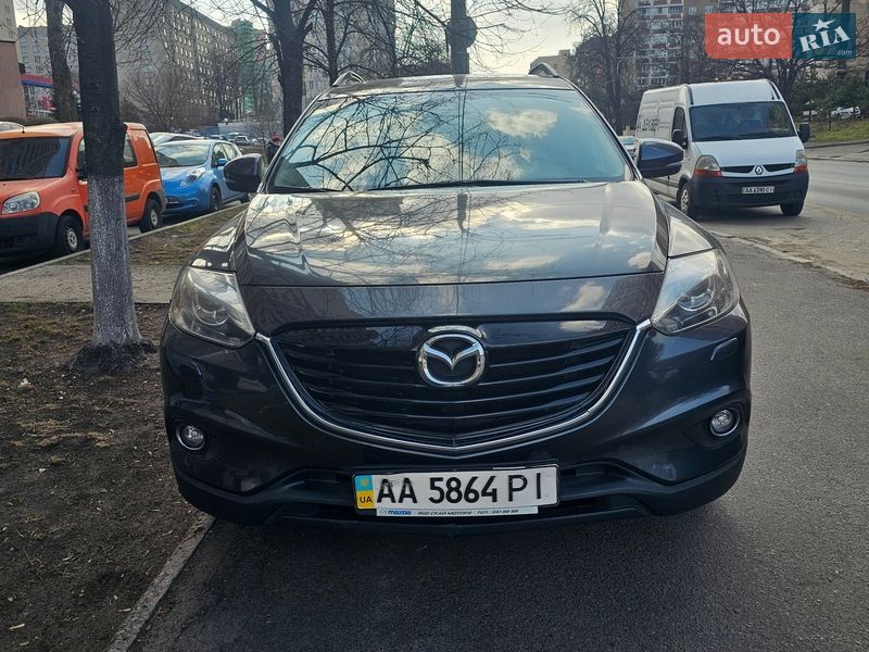 2014 Mazda CX-9, VIN JMZTB89A800400928:plate — фото 1 (autoria)