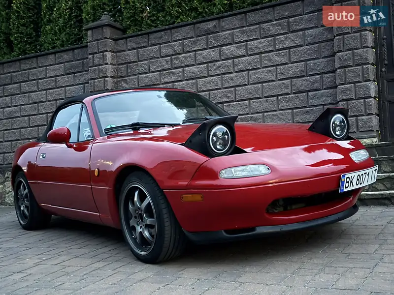 AUTO.RIA – Продам Мазда МХ-5 1997 бензин 1.6 родстер бу у Рівному