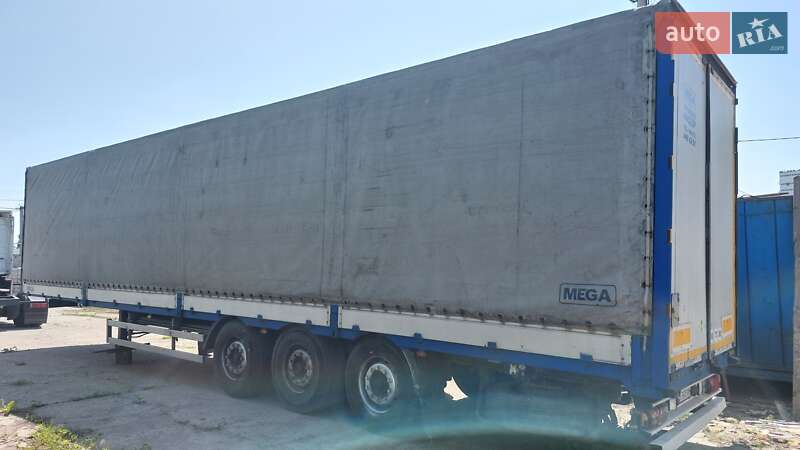 Тентованный борт (штора) - полуприцеп MEGA SAF 2007 в Чернигове