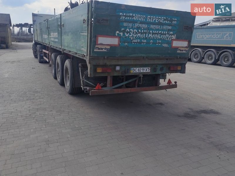 Бортовой полуприцеп Meierling BSS 1991 в Шептицькому фото 3 Бортовой полуприцеп Meierling BSS 1991 в Шептицькому