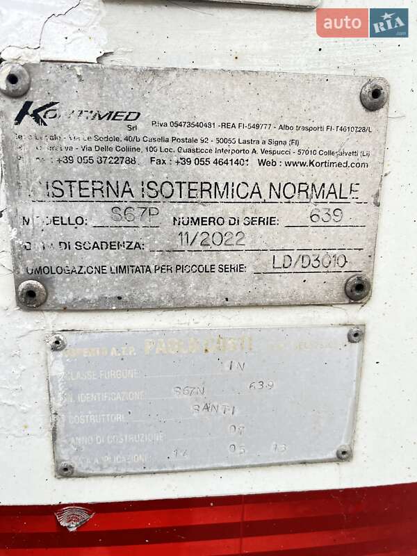 Цистерна Menci SA 2007 в Львове