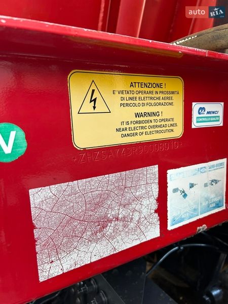 Самосвал полуприцеп Menci SA 2010 в Тячеве фото 12 Самосвал полуприцеп Menci SA 2010 в Тячеве