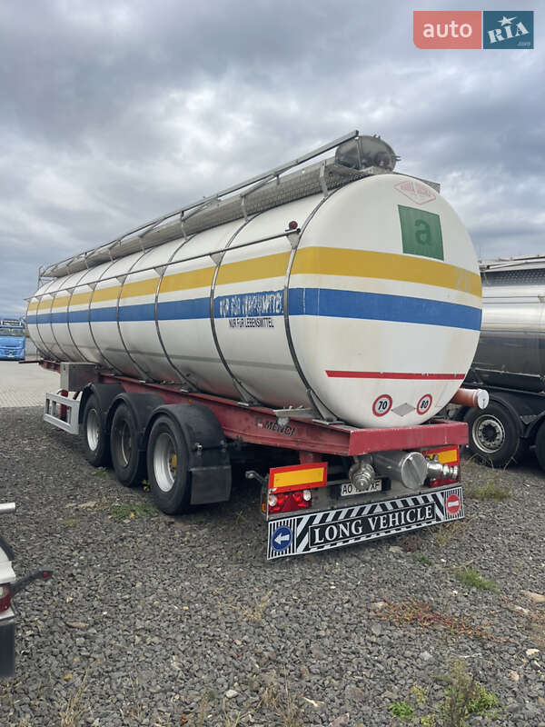 Цистерна напівпричіп Menci SL 1997 в Іршаві фото 3 Цистерна напівпричіп Menci SL 1997 в Іршаві