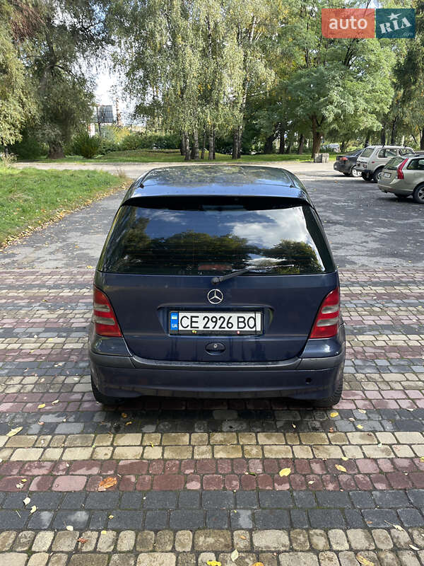 Хетчбек Mercedes-Benz A-Class 2002 в Чернівцях фото 5 Хетчбек Mercedes-Benz A-Class 2002 в Чернівцях