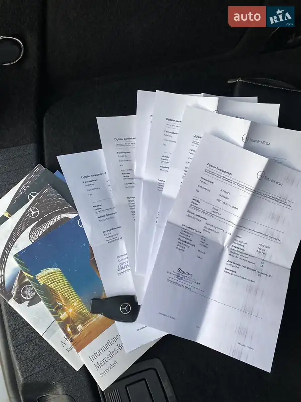 Хетчбек Mercedes-Benz A-Class 2009 в Лукові документ