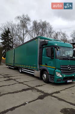 Тентованый Mercedes-Benz Actros 2016 в Луцке