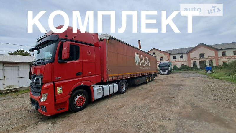 Тягач Mercedes-Benz Actros 2012 в Ужгороді