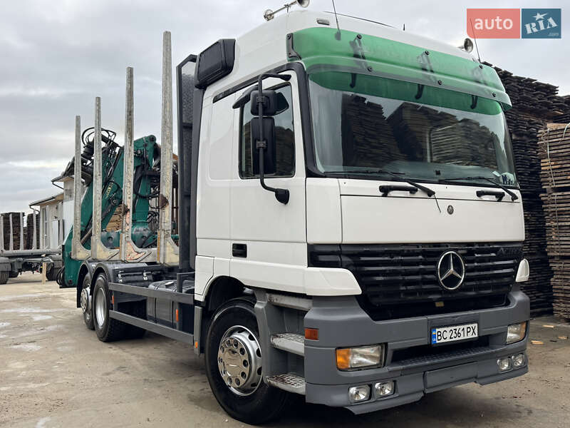 Лісовоз / Сортиментовоз Mercedes-Benz Actros 2000 в Самборі фото 9 Лісовоз / Сортиментовоз Mercedes-Benz Actros 2000 в Самборі