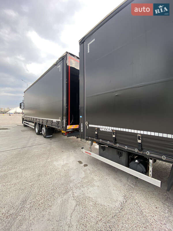 Тентований Mercedes-Benz Actros 2015 в Києві