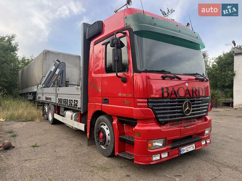 Шасси Mercedes-Benz Actros 1997 в Татарбунарах фото 4 Шасси Mercedes-Benz Actros 1997 в Татарбунарах
