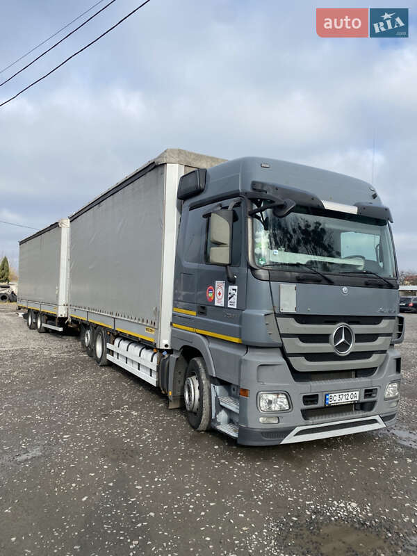 Тентованый Mercedes-Benz Actros 2012 в Шептицькому фото 6 Тентованый Mercedes-Benz Actros 2012 в Шептицькому