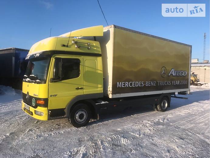 Грузовой фургон Mercedes-Benz Atego 2000 в Черкассах