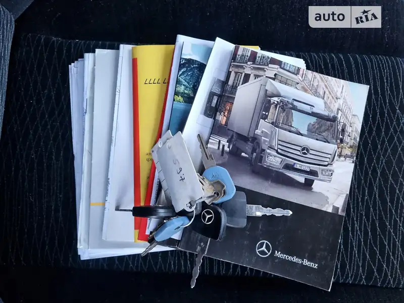 Грузовой фургон Mercedes-Benz Atego 2016 в Ровно документ