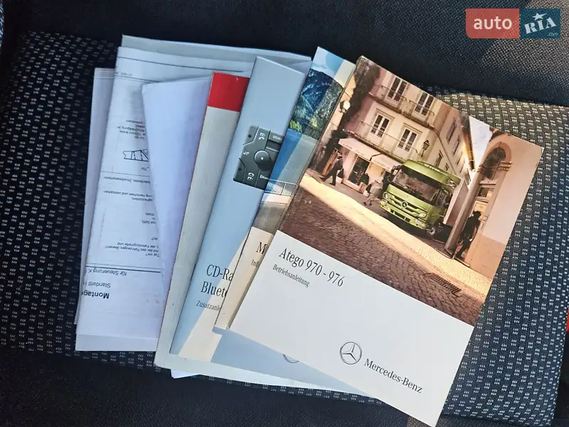 Грузовой фургон Mercedes-Benz Atego 2013 в Ровно документ