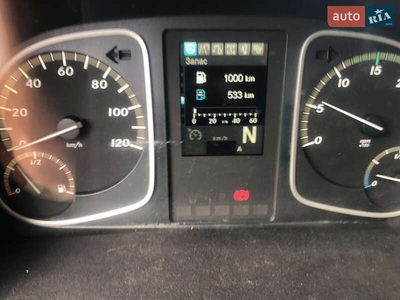 Тентованый Mercedes-Benz Atego 2017 в Киеве