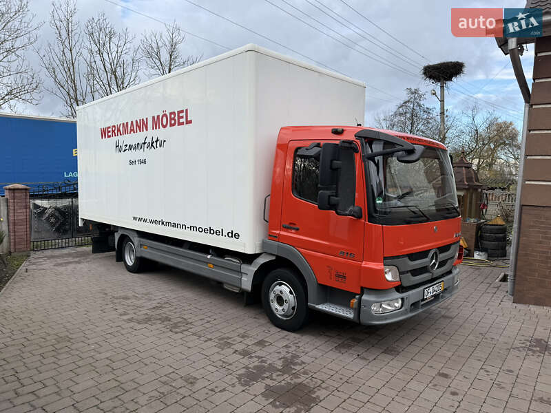Грузовой фургон Mercedes-Benz Atego 2012 в Бучаче фото Грузовой фургон Mercedes-Benz Atego 2012 в Бучаче