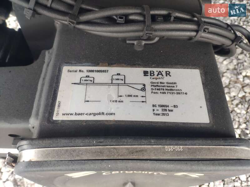 Грузовой фургон Mercedes-Benz Atego 2013 в Виннице