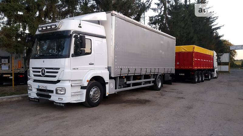 Тентованый Mercedes-Benz Axor 2011 в Виннице