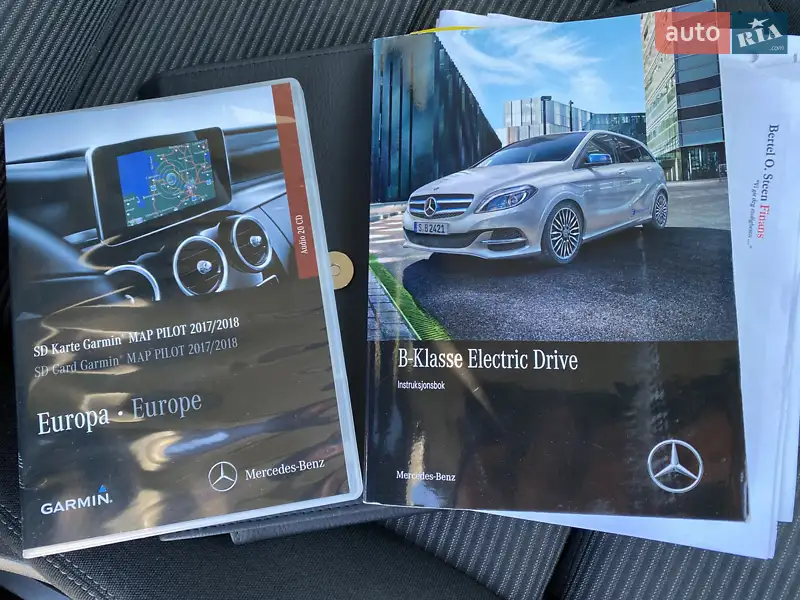 Хэтчбек Mercedes-Benz B-Class 2017 в Одессе документ