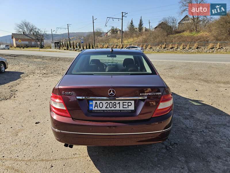 Седан Mercedes-Benz C-Class 2008 в Ужгороде фото 7 Седан Mercedes-Benz C-Class 2008 в Ужгороде