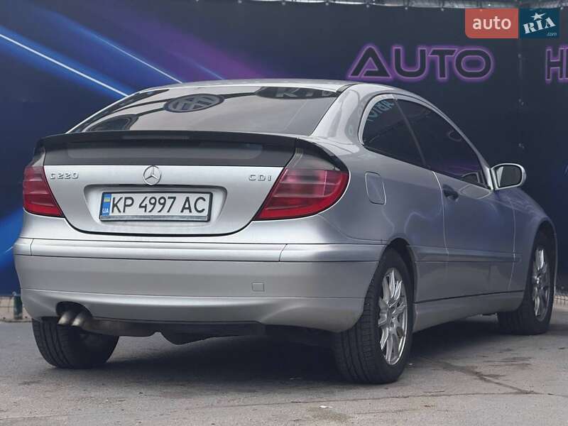 Купе Mercedes-Benz C-Class 2002 в Запоріжжі