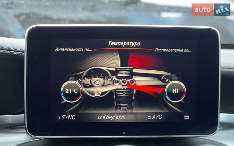 Седан Mercedes-Benz C-Class 2016 в Львове