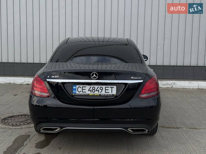 Седан Mercedes-Benz C-Class 2015 в Черновцах